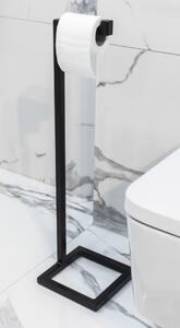 LaVita Samar držiak na toaletný papier WARIANT-čiernaU-OLTENS | SZCZEGOLY-čiernaU-GROHE | čierna 5908211470337