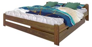 Maxi-Drew Manželská posteľ EURO (dub) aj v rozmere 160x200 s roštom - 200 x 80 cm + rošt