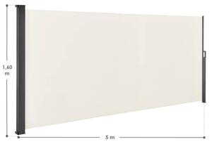 Bočná markíza Dubai 500 x 160 cm béžová