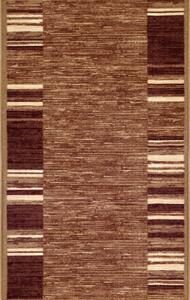 Associated Weavers koberce Protišmykový behúň na mieru Adagio 17 hnedý - šíre 80 cm s obšitím