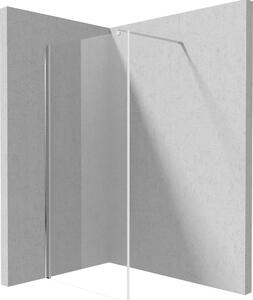 Deante Kerria Plus, Walk-in sprchová zástena 80cm, výška 200cm, 6mm číre sklo s ActiveCover, chrómový profil, KTS_038P