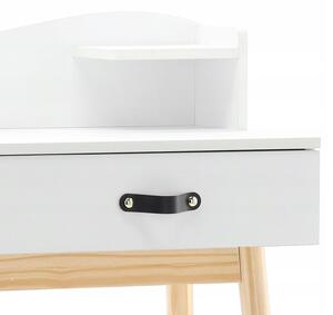 Toaletný stolík MINIMAL biely PHO1602