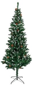 Vianočný stromček so šiškami MERRY 220 cm