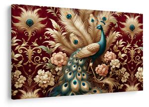Obraz – Elegantný páv (90x60 cm)