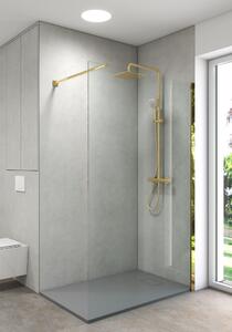 Oltens Bergytan obdĺžniková sprchová vanička 100x80 cm sivá 15100700