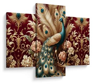 Obraz – Elegantný páv (90x60 cm)