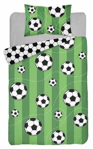DETEXPOL Obliečky do postieľky Futbal Bavlna, 100/135, 40/60 cm
