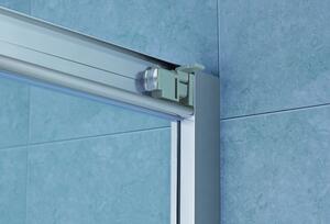 Oltens Fulla sprchové dvere 100 cm posuvné chróm lesklá/priehľadné sklo 21200100