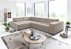 ROHOVÁ SEDAČKA, textil, béžová Livetastic - Sedačky, Online Only