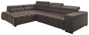 ROHOVÁ SEDAČKA, textil, hnedá Livetastic - Sedačky, Online Only