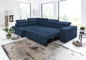 ROHOVÁ SEDAČKA, textil, modrá Livetastic - Sedačky, Online Only
