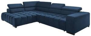 ROHOVÁ SEDAČKA, textil, modrá Livetastic - Sedačky, Online Only
