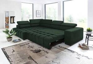 ROHOVÁ SEDAČKA, textil, zelená Livetastic - Sedačky, Online Only