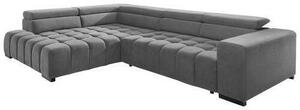 ROHOVÁ SEDAČKA, textil, sivá Livetastic - Sedačky, Online Only