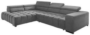 ROHOVÁ SEDAČKA, textil, sivá Livetastic - Sedačky, Online Only