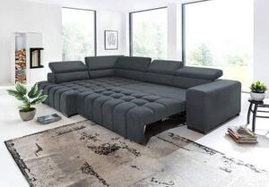 ROHOVÁ SEDAČKA, textil, tmavosivá Livetastic - Sedačky, Online Only