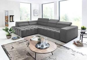 ROHOVÁ SEDAČKA, textil, sivá Livetastic - Sedačky, Online Only
