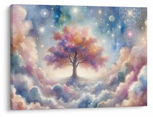 Obraz – Strom života v oblakoch (70x50 cm)