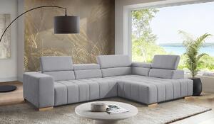 ROHOVÁ SEDAČKA, textil, sivá Livetastic - Sedačky, Online Only