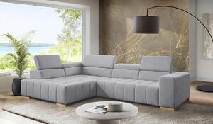 ROHOVÁ SEDAČKA, textil, sivá Livetastic - Sedačky, Online Only