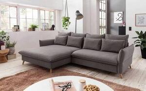 ROHOVÁ SEDAČKA, textil, svetlohnedá Livetastic - Sedačky, Online Only