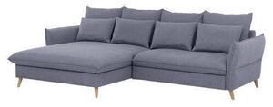 ROHOVÁ SEDAČKA, textil, modrá Livetastic - Sedačky, Online Only