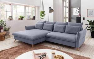 ROHOVÁ SEDAČKA, textil, modrá Livetastic - Sedačky, Online Only