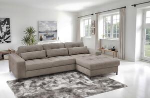 ROHOVÁ SEDAČKA, textil, svetlohnedá Livetastic - Sedačky, Online Only