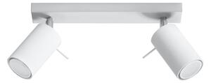 Sollux Lighting Ring stropné svietidlo 2x40 W biela SL.0088