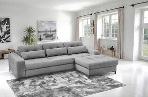 ROHOVÁ SEDAČKA, textil, sivá Livetastic - Sedačky, Online Only