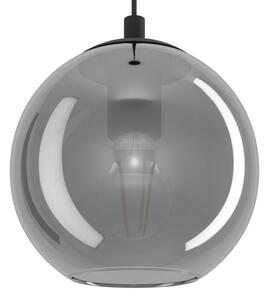 Eglo 98654 - Luster na lanku ARISCANI 10xE27/40W/230V čierna/lesklý chróm