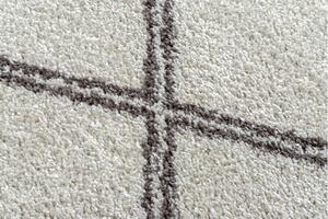 Dywany Łuszczów Kusový koberec Berber Asila B5970 cream and brown - 80x150 cm