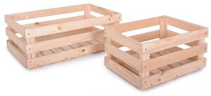 APPLE box drevený 59x39cm