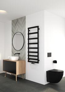 Oltens Varme kúpeľňový radiátor dekoratívny 129.5x50 cm čierna 55002300