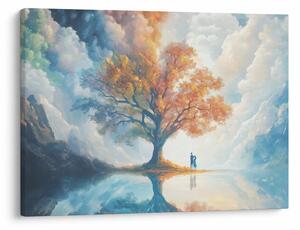 Obraz – Strom života a lásky (70x50 cm)