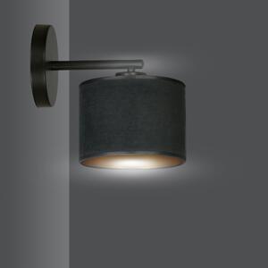 Emibig Hilde nástenná lampa 1x60 W čierna-zlatá 1054/K1