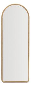 Nástenné zrkadlo s dreveným rámom 55x155 cm Milsa – Kave Home