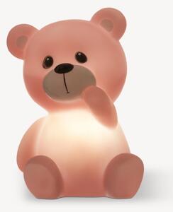 Atmosphera - LED Detské nočné svetlo TEDDY LED/3xLR44 ružové