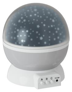 Atmosphera - LED detský projektor 3xAA sivý