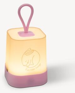 Atmosphera - LED Dotykové detské nabíjacie nočné svetlo RABBIT LED/3,7V 1200mAh ružové