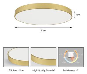 Brilagi -LED stropné svietidlo POOL LED/100W/230V 3000/4000/6000K pr. 80 cm zlaté