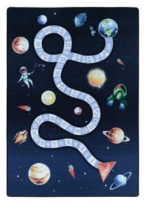 Tmavomodrý detský koberec 140x200 cm Play Space – Ayyildiz Carpets