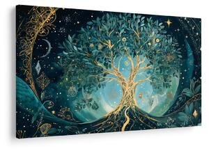 Obraz – Strom života vo vesmíre (90x60 cm)
