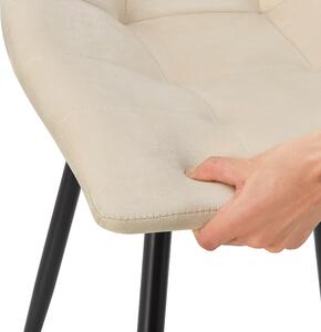 Jedálenská stolička Blanca 2ks set - béžová
