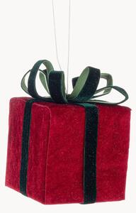Vianočné ozdoby v zamatovom vzhľade Ertemios Gift, 6 ks