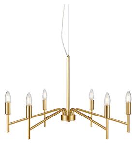 Markslöjd - Monarch 6 Závěsná Lampa Zlatá