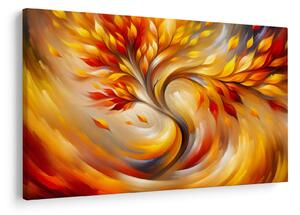 Obraz - Jesenný strom (90x60 cm)