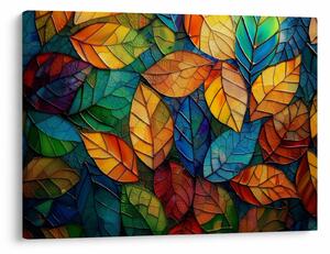 Obraz - Mozaika z listov (70x50 cm)