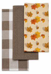 Sendia Textil Kuchynské utierky 3 Set GOLDEN AUTUMN