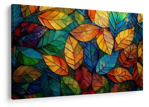 Obraz - Mozaika z listov (90x60 cm)